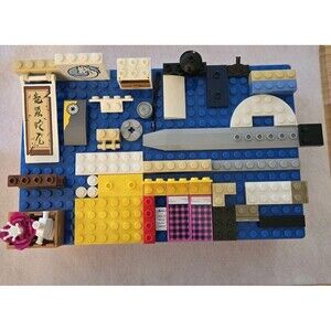 LEGO Specialty Parts Lot - Ninjago Scrolls, Star Wars Emblems, misc